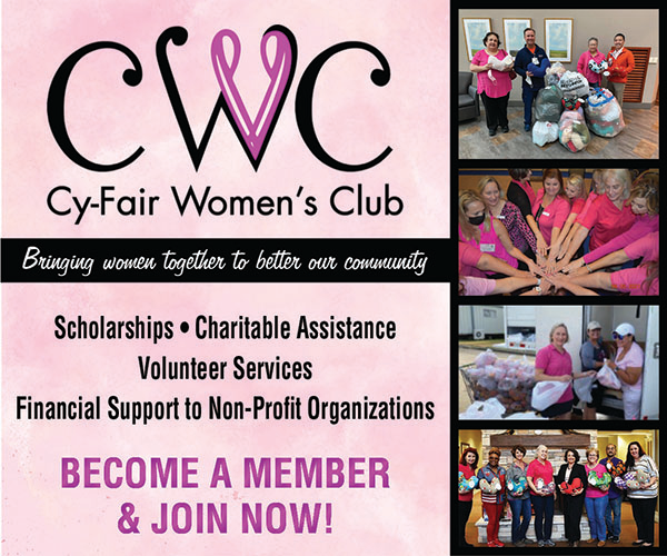 Find out more about Cy-Fair Women's Club
