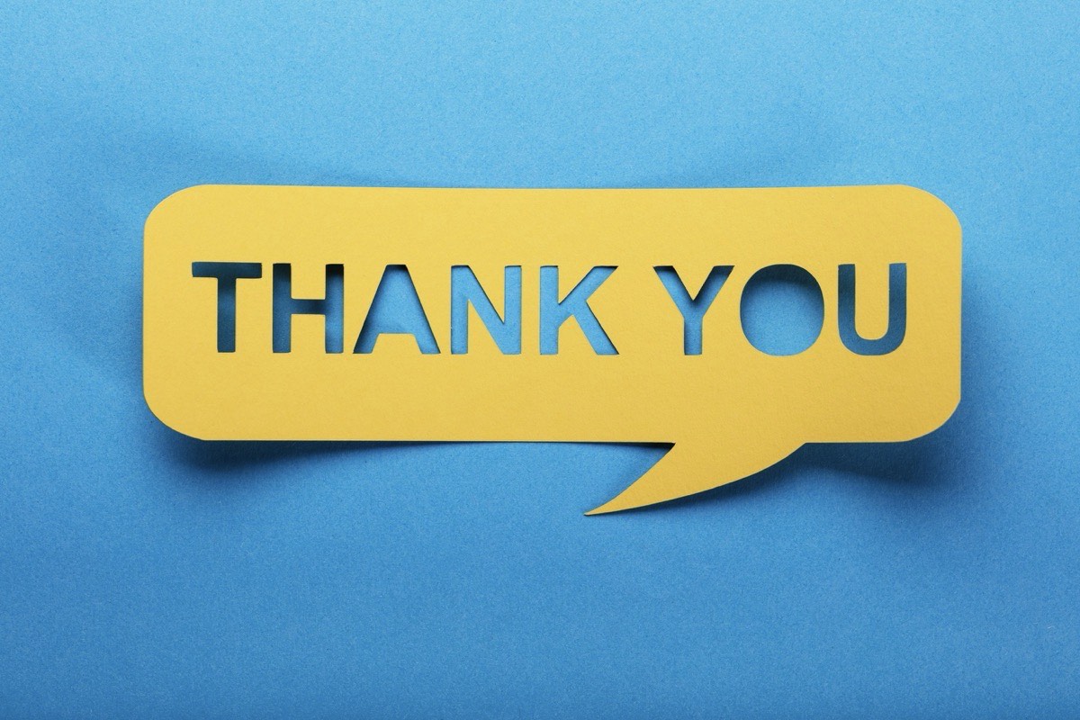 Thank You to Board Treasurer Yvonne Rinaldi for Four Years of Service