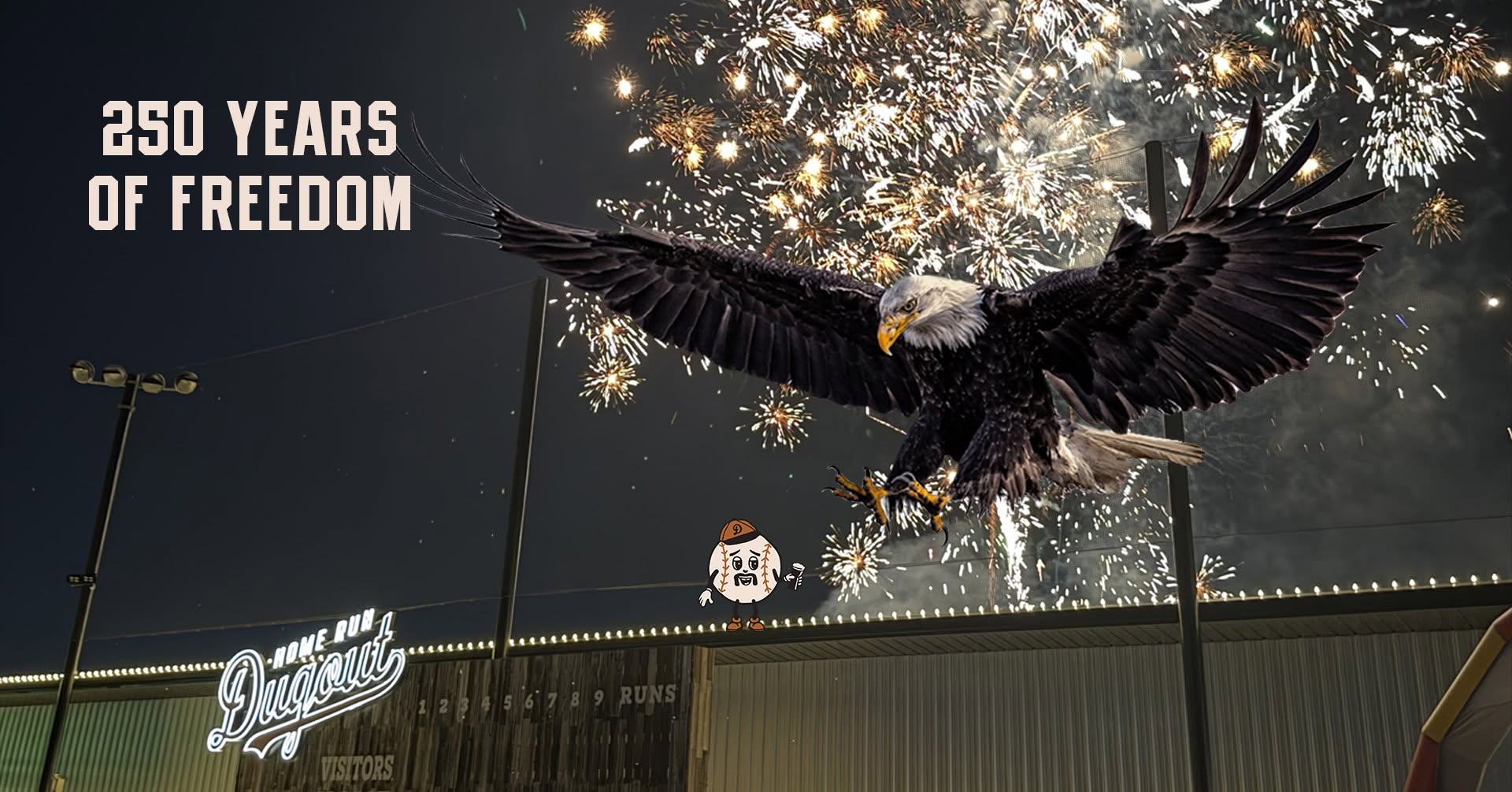 Home Run Dugout Presents Katy’s Best Fireworks Show for America’s 250th Birthday