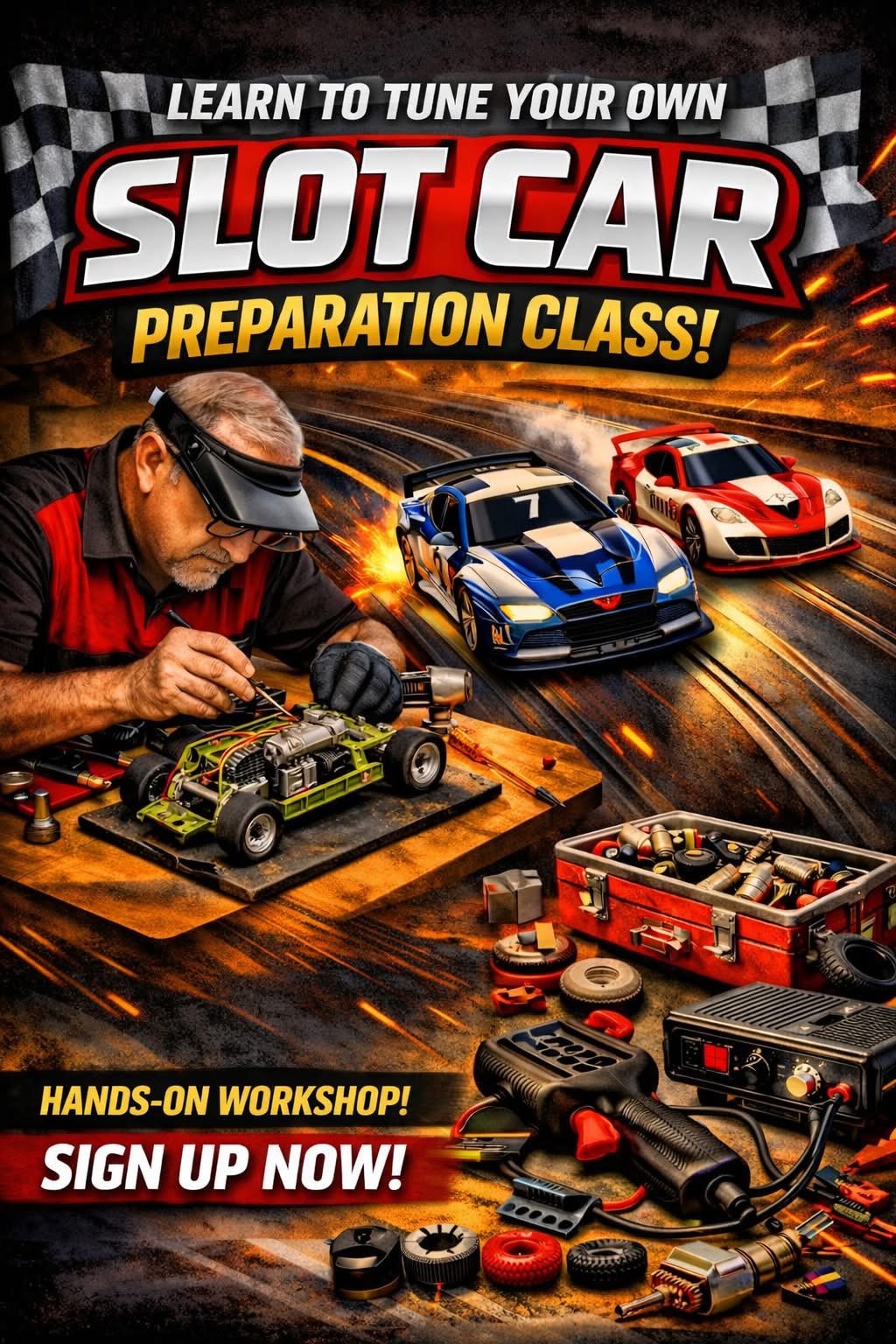 Free Slot Car Preparation Class in Houston Gives Beginner Racers in Copperfield a Hands-On Start