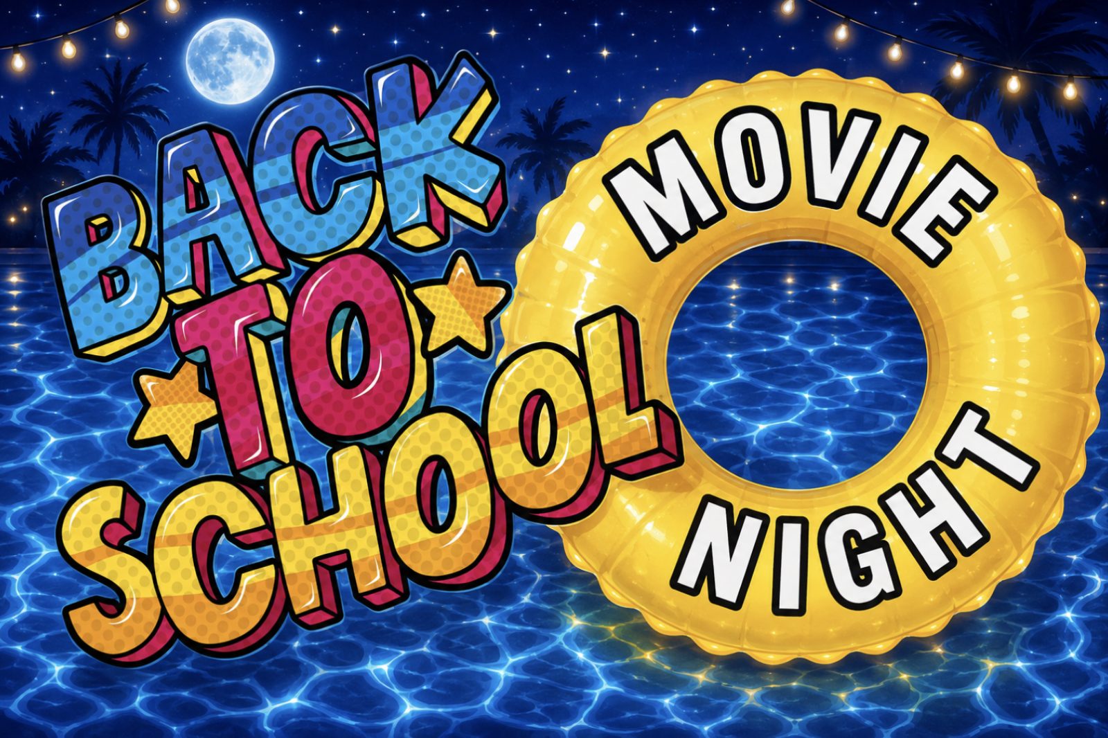 West Memorial Families Invited to Back-to-School Movie Night at the Pool on Aug. 7