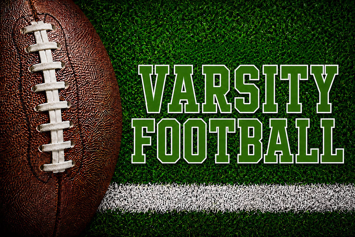 New Caney ISD varsity football game graphic