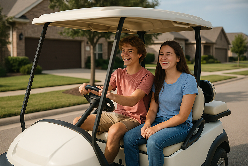 Is Your Neighborhood Ready for Golf Cart Season? What Cinco Ranch II Residents Need to Know About Texas Laws and Summer Safety