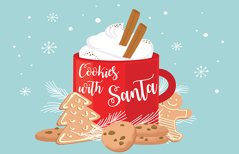 REMINDER: Cookies with Santa in Williamsburg Colony Happening Saturday, December 7th
