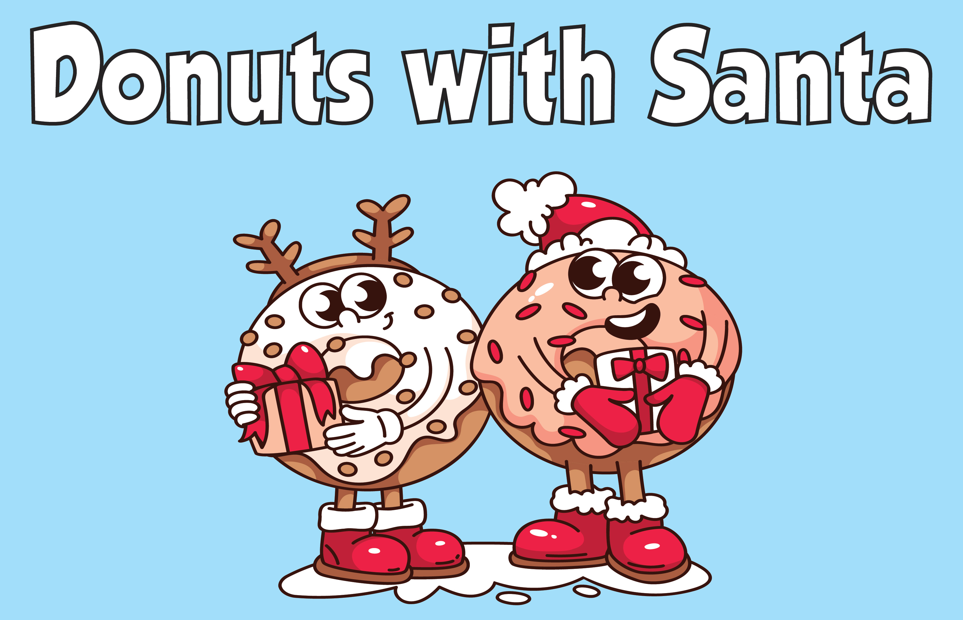 Celebrate the Holidays with Donuts and Santa at Mason Creek Community Center