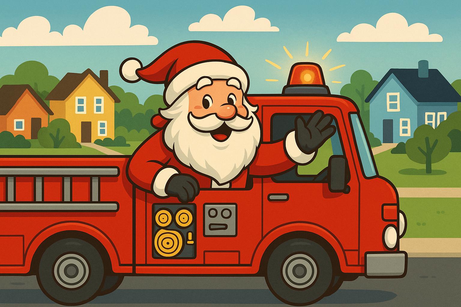 Santa’s Coming to Heritage Park West: Join the Katy Fire Department for a Magical Night of Cheer