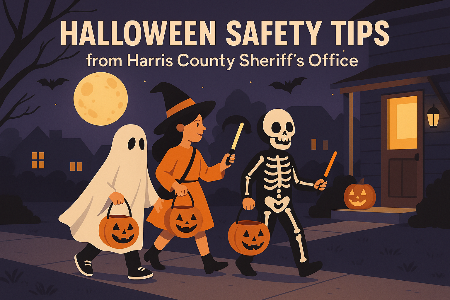 Keeping Families Safe in Williamsburg Settlement: Halloween Safety Tips from Harris County Sheriff's Office