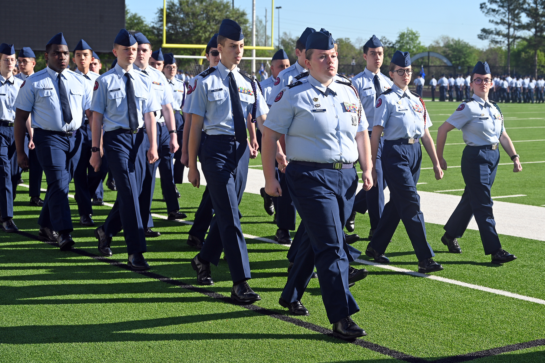 19th Annual Pass in Review Showcases District's AFJROTC CadetsÂ
