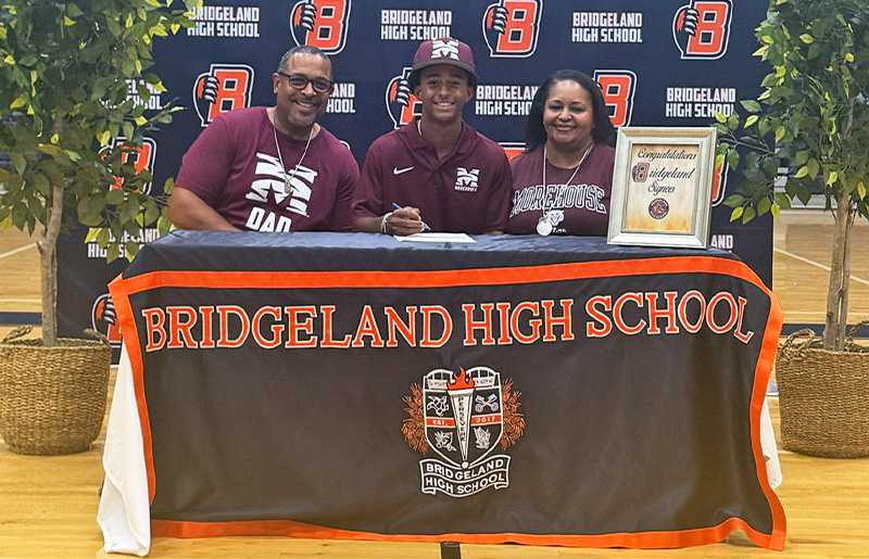 Bridgeland High School Athletes Celebrate College Commitments at CFISD Signing Day
