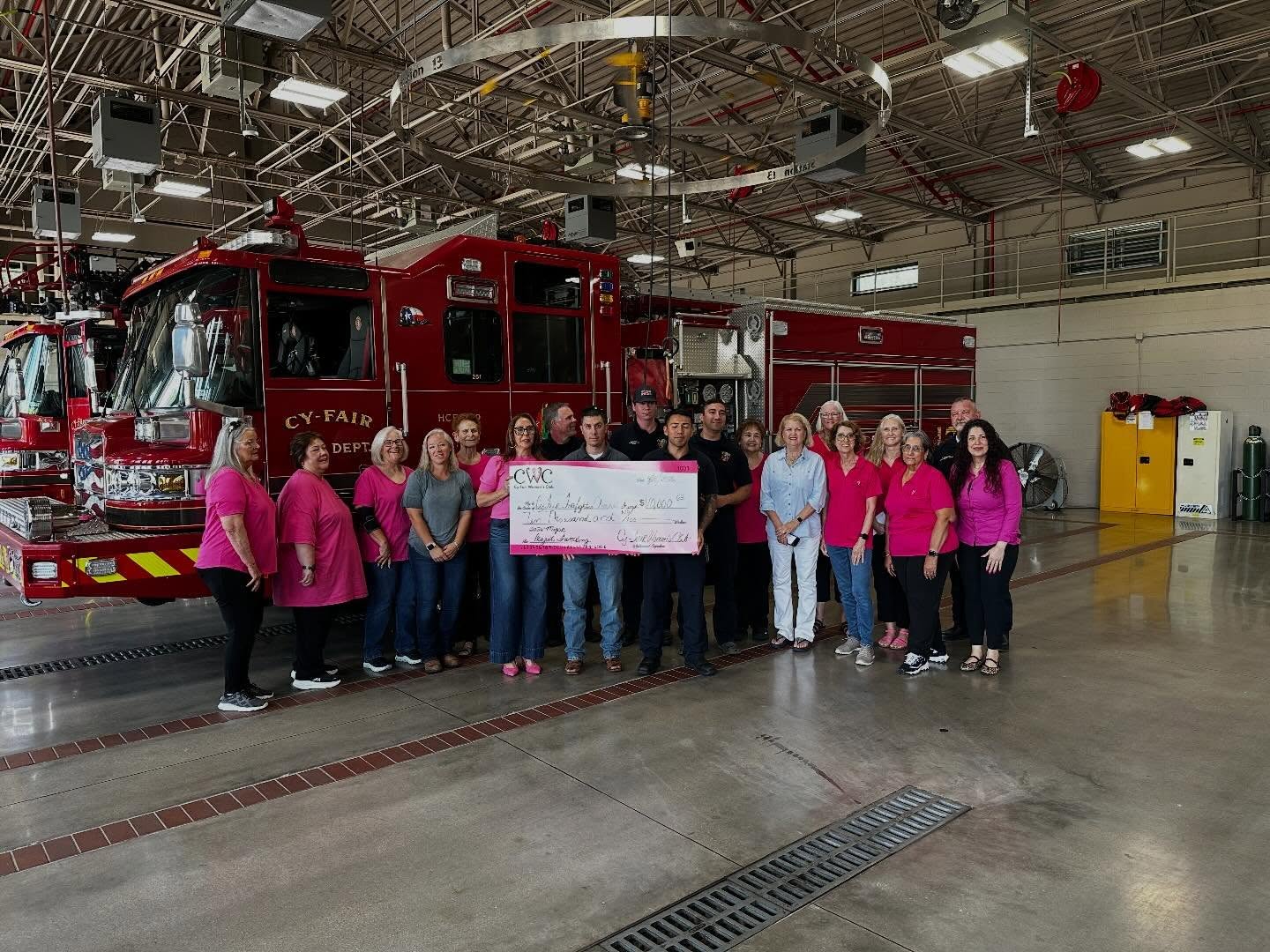 Cy-Fair Firefighters to Receive Saunas and Cold Plunges at Every Station Following Community Grant From Cy-Fair Women’s Club