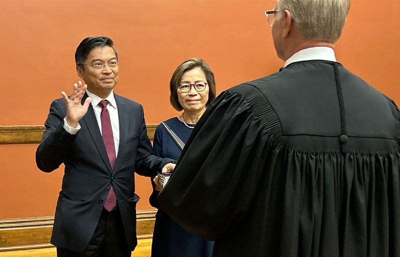 Daniel Wong Sworn In as Interim Fort Bend County Judge Ahead of November 2026 General Election