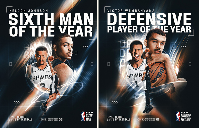 San Antonio Spurs Make History: Keldon Johnson Wins Sixth Man of the Year, Victor Wembanyama Named Defensive Player of the Year