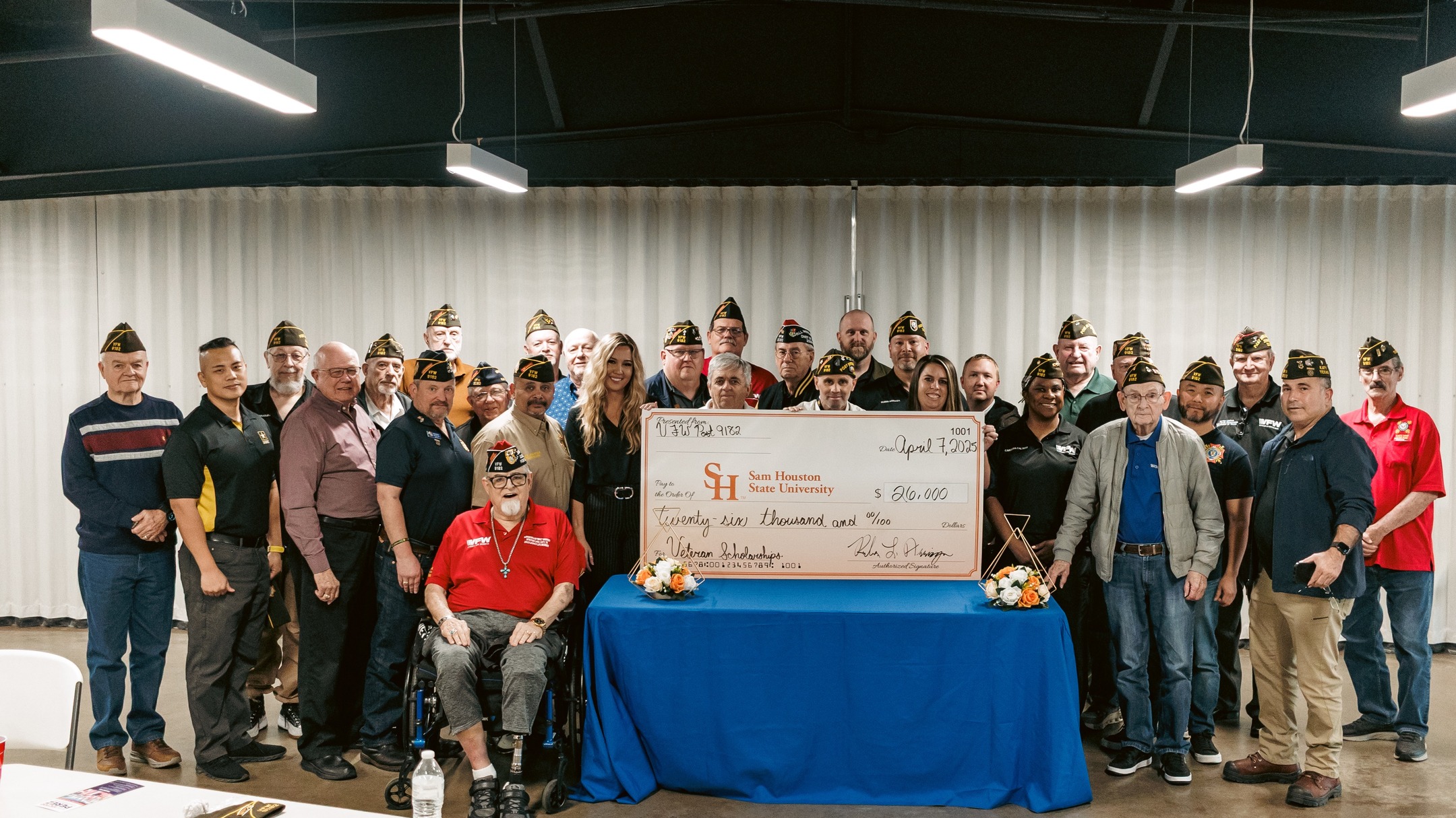 VFW Post 9182 Partners with Sam Houston State University to Launch First Endowed Scholarship for Katy ISD Veterans' Families