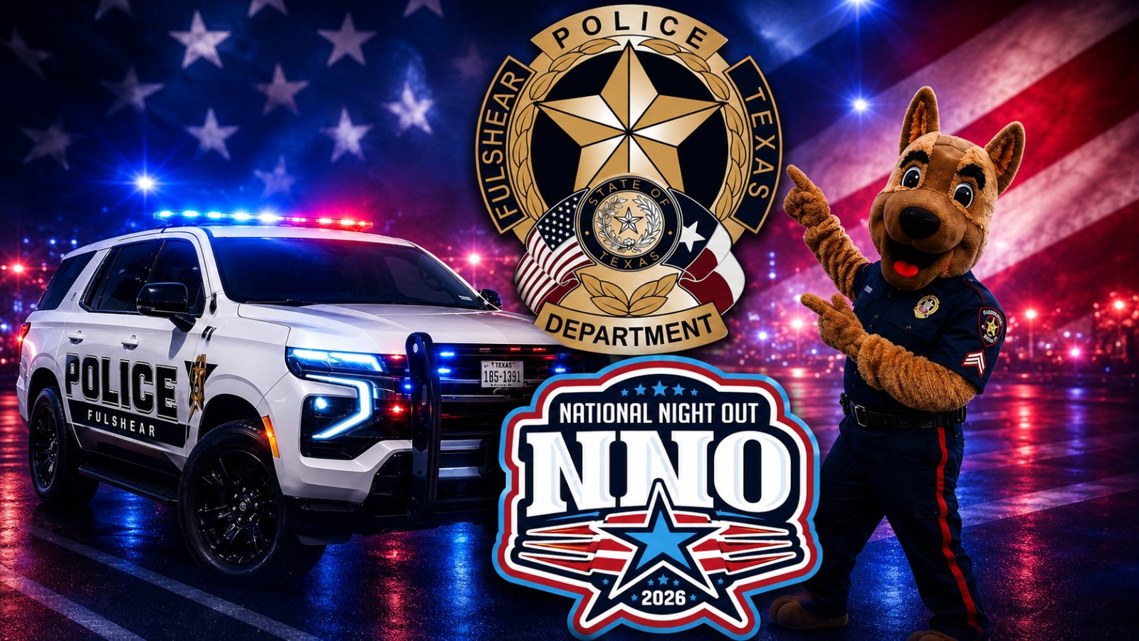Fulshear National Night Out 2026 Invites Neighbors to Connect With Police, Firefighters and One Another