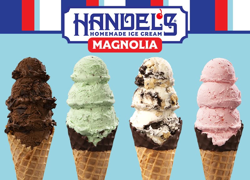 Handel’s Homemade Ice Cream Opens in Magnolia August 13 With Texas-First Drive-Thru and Free Ice Cream for a Year