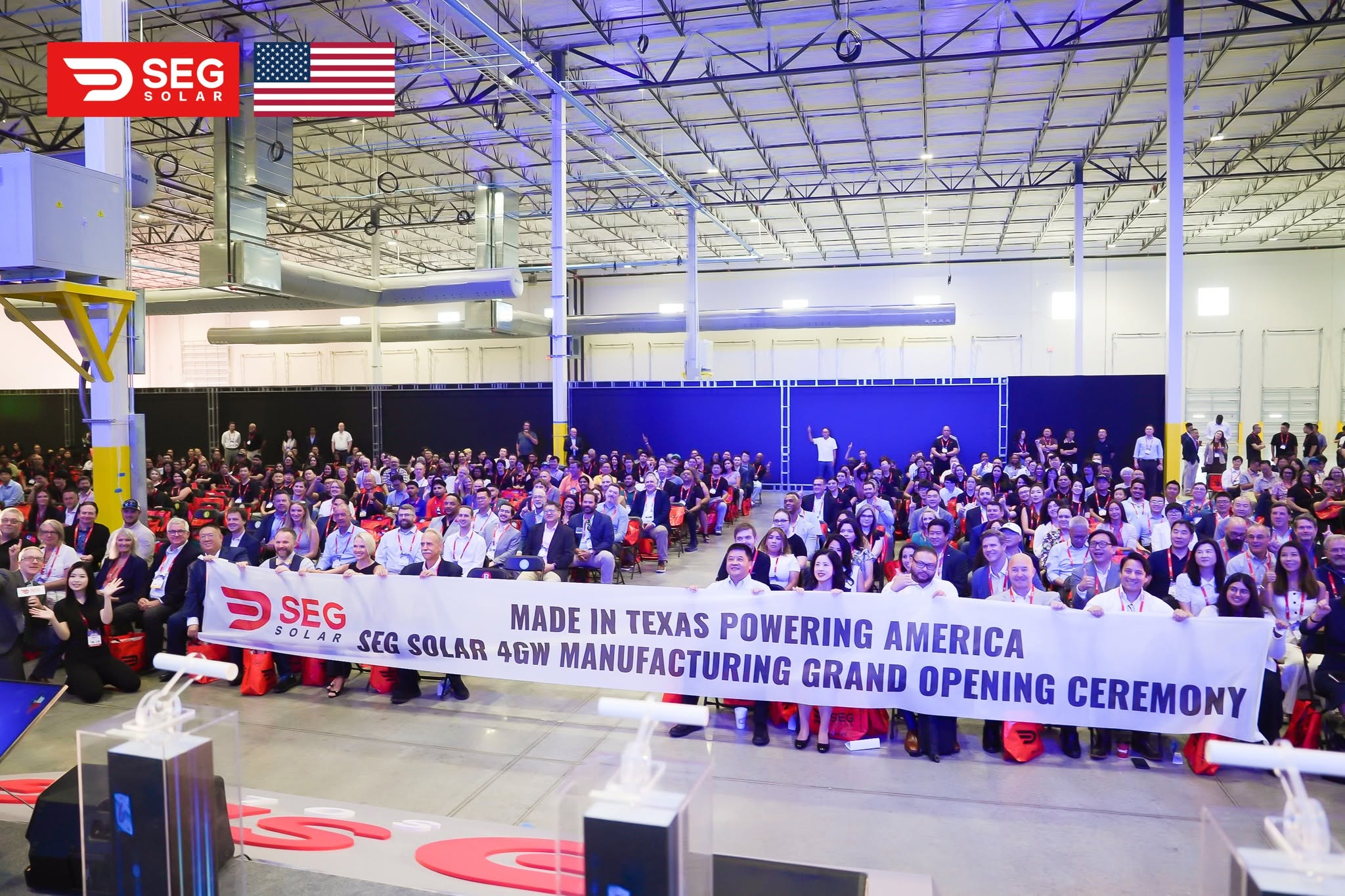 SEG Solar Opens $200 Million Tomball Factory, Expanding Houston-Area Solar Manufacturing
