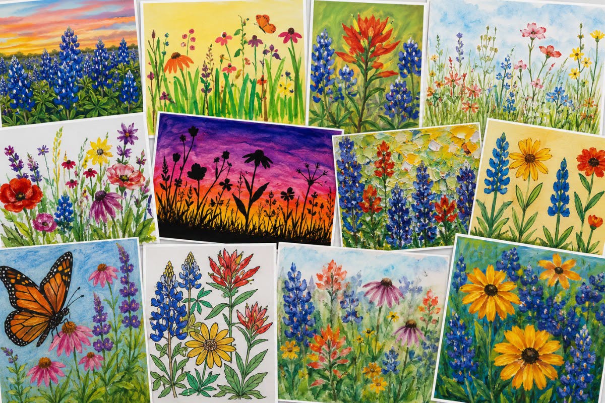 The Woodlands Wildflower Festival Art Contest Invites Local Artists to Leave Their Mark