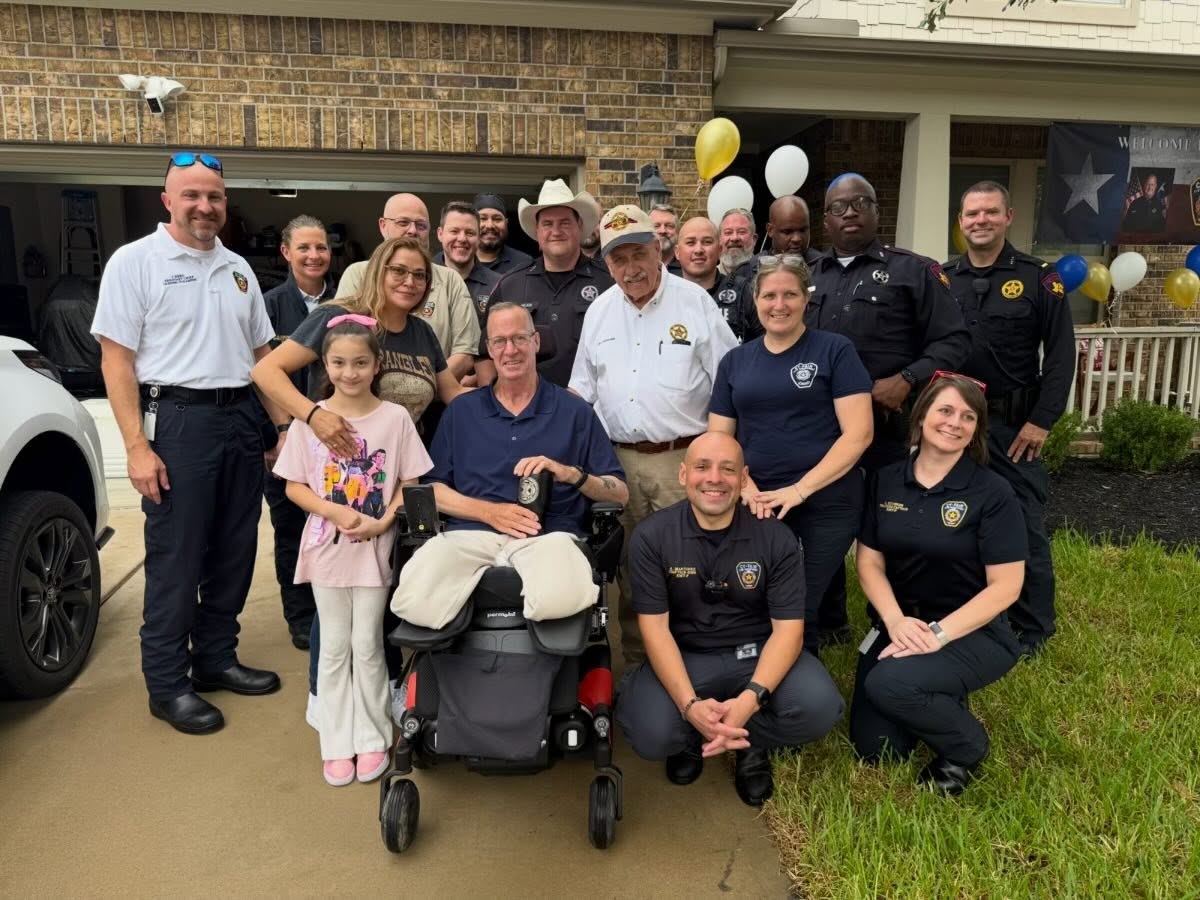 Cy-Fair Fire Captain Michael Teasdale Returns Home After 16-Month Recovery Journey