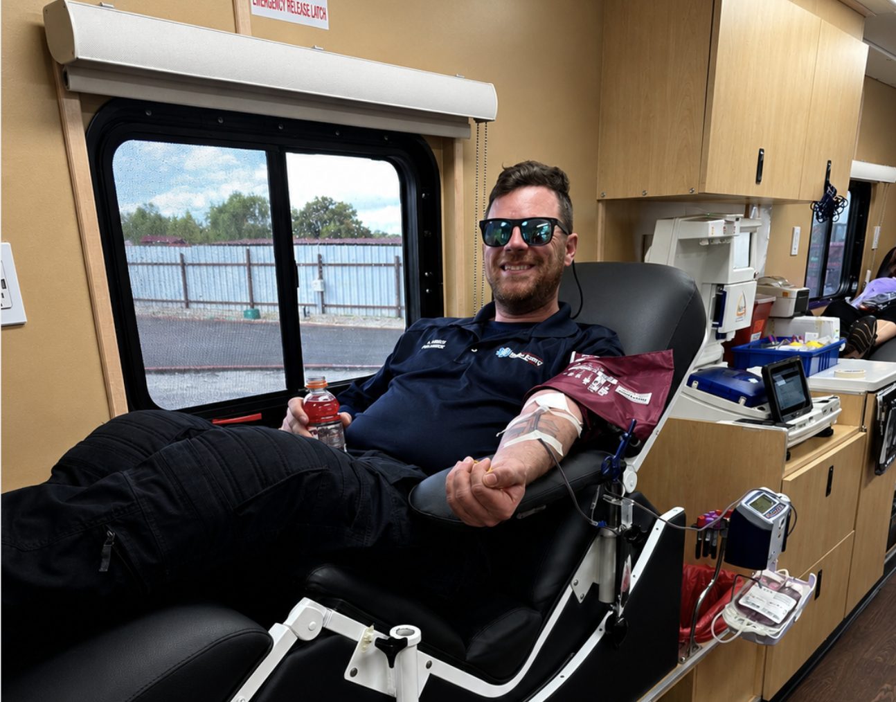 Waller County EMS Blood Drive Gives Bluestem Residents a Local Way to Help Save Lives