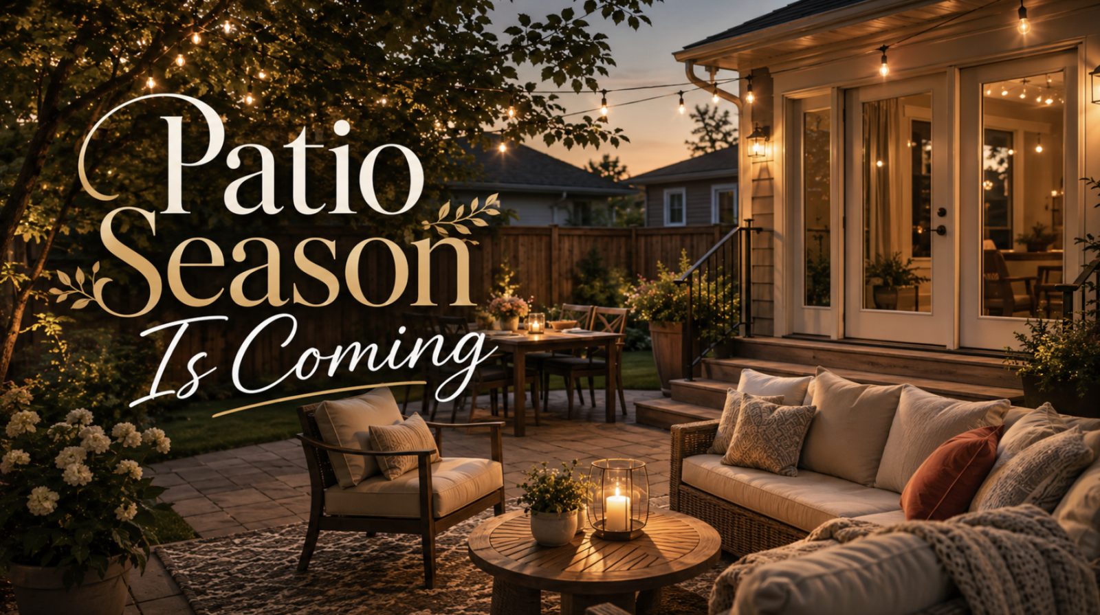 Patio Season Is Coming: How Villages at Lakepointe Homeowners Can Get Ready for Cooler Evenings Ahead