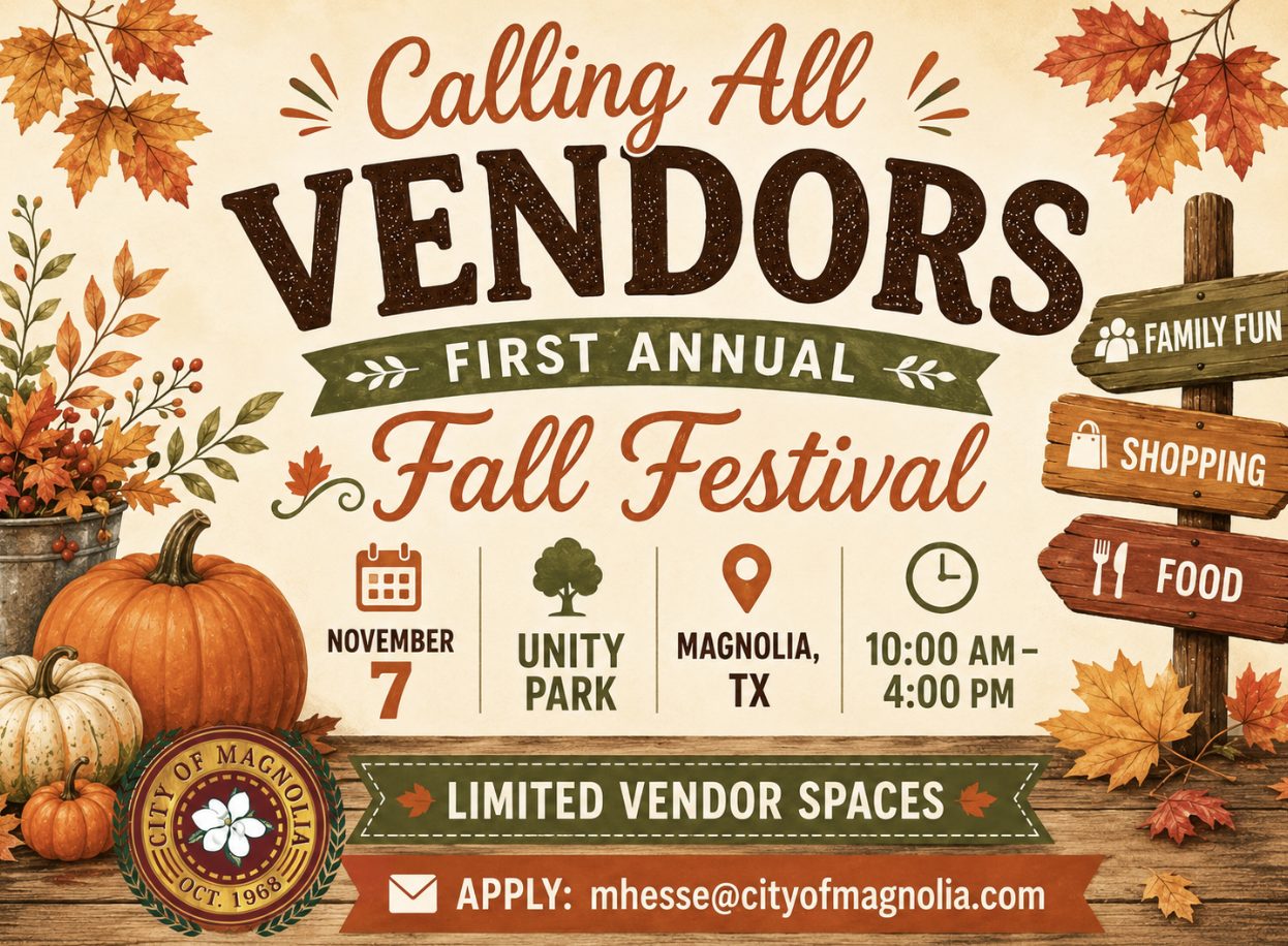 Magnolia Springs Residents Invited to Shop Local as Magnolia Plans First Annual Fall Festival at Unity Park