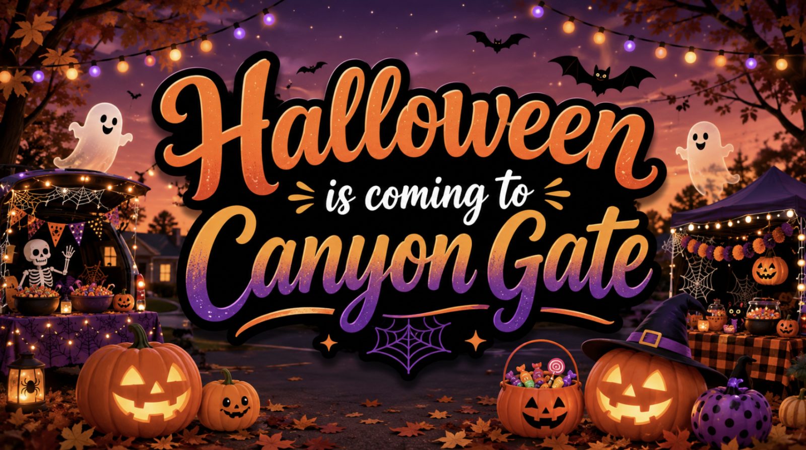 Canyon Gate Halloween Event Brings Trunk ‘r Treat Fun to the Rec Center Oct. 30