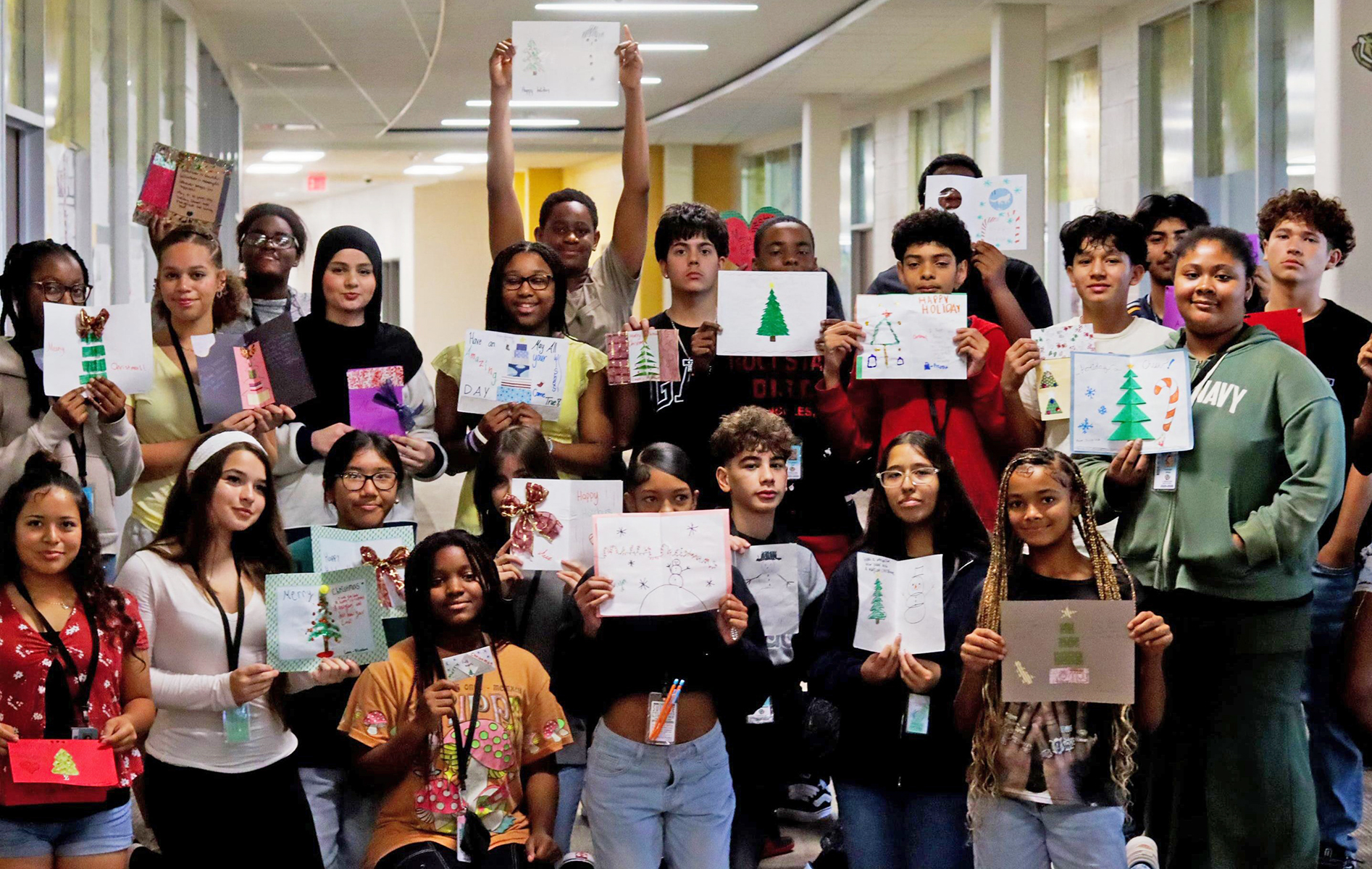 Cypress Park High School Students Spread Joy to Cypress Area Seniors