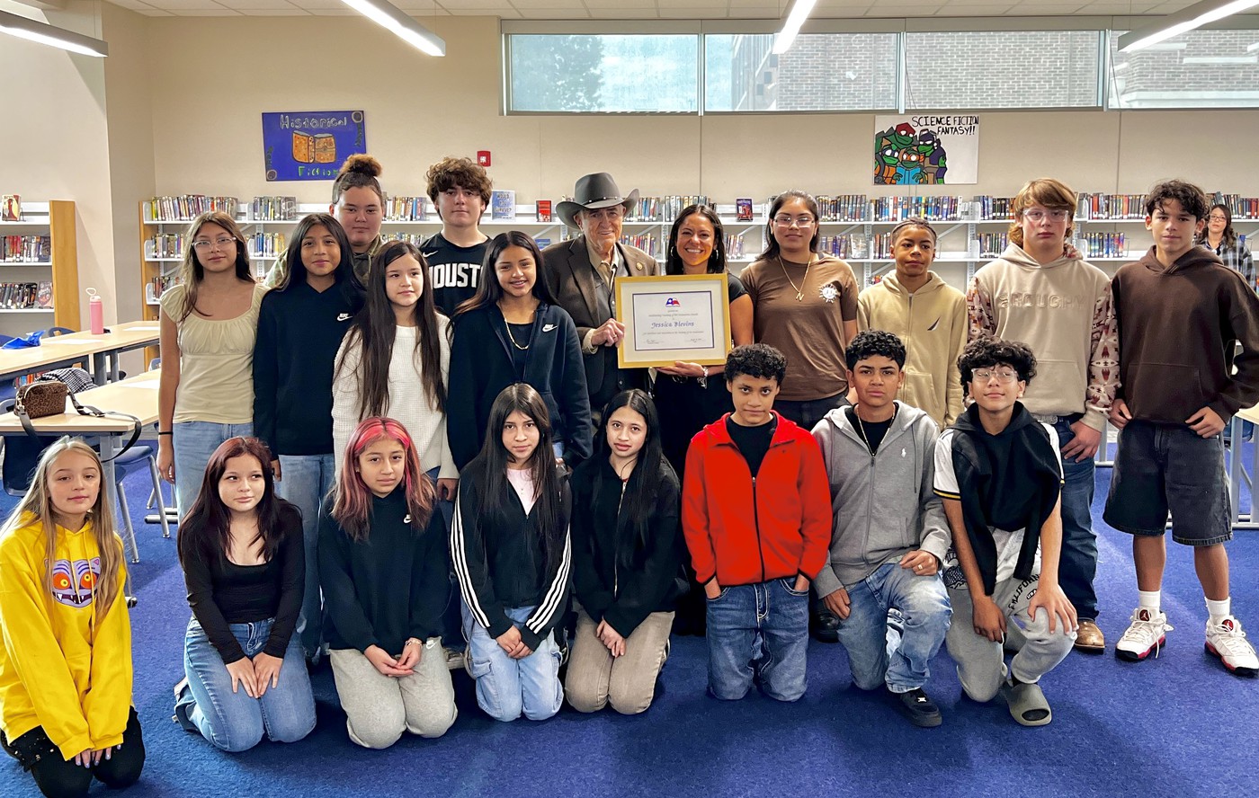 Jarrell ISD Educator Dr. Jessica Blevins Honored with Statewide Teaching Award from Humanities Texas