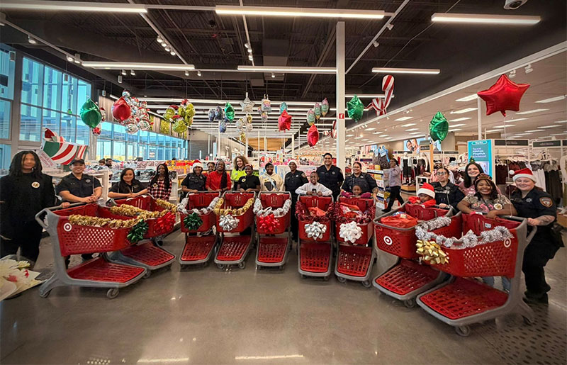 Harris County Sheriff's Office, Target and Children Like Loni Come Together for Shop with a Cop Event in Katy