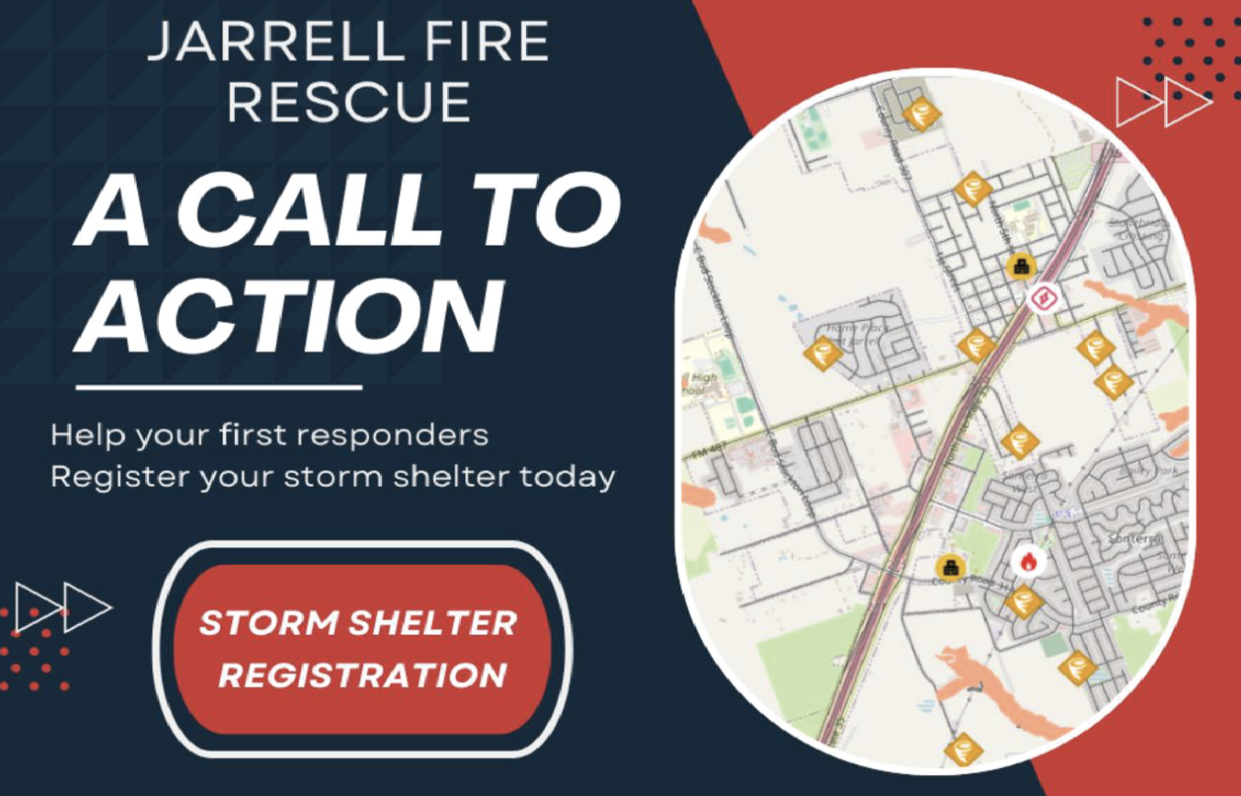 Williamson County ESD 5 Urges Local Residents to Register Storm Shelters for Faster Emergency Response