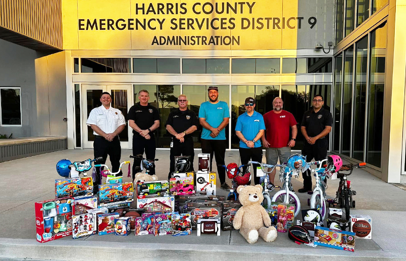 Cy-Fair Fire Department Hosts 2025 Holiday Toy Drive: Drop Off New Toys at Local Fire Stations Through December 10