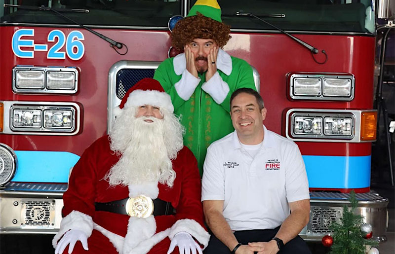 Santa, Sirens & Giving: Cypress Creek Fire Department Hosts Holiday Fun and Supports Students in Need