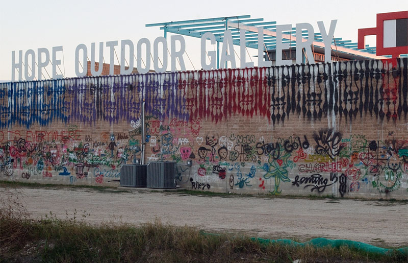 HOPE Outdoor Gallery Reopens Near Austin Airport, Bringing Free Public Art and Community Creativity to a New Eight-Acre Campus