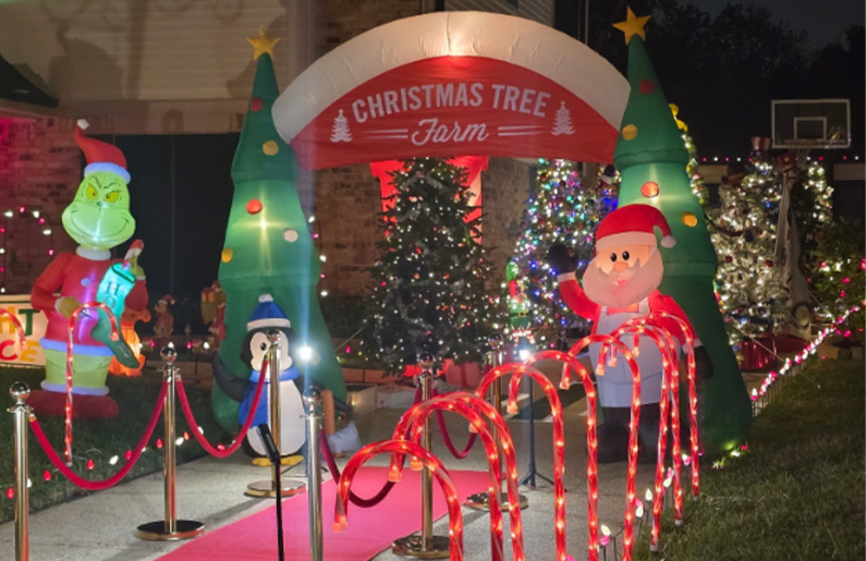 Tomball Man Turns Home Into a Christmas Wonderland — All for a Good Cause