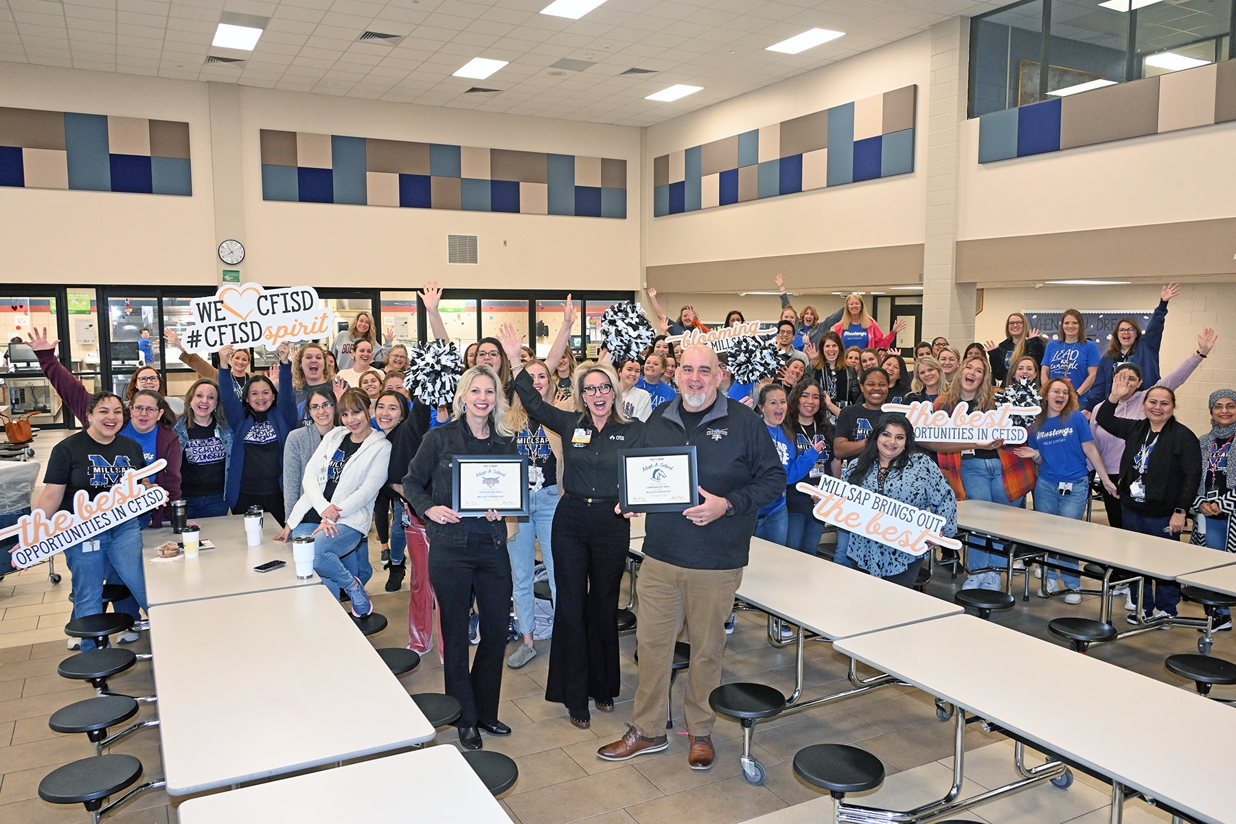 Millsap ES, Creekwood Grill Establish Adopt-a-School PartnershipÂ 
