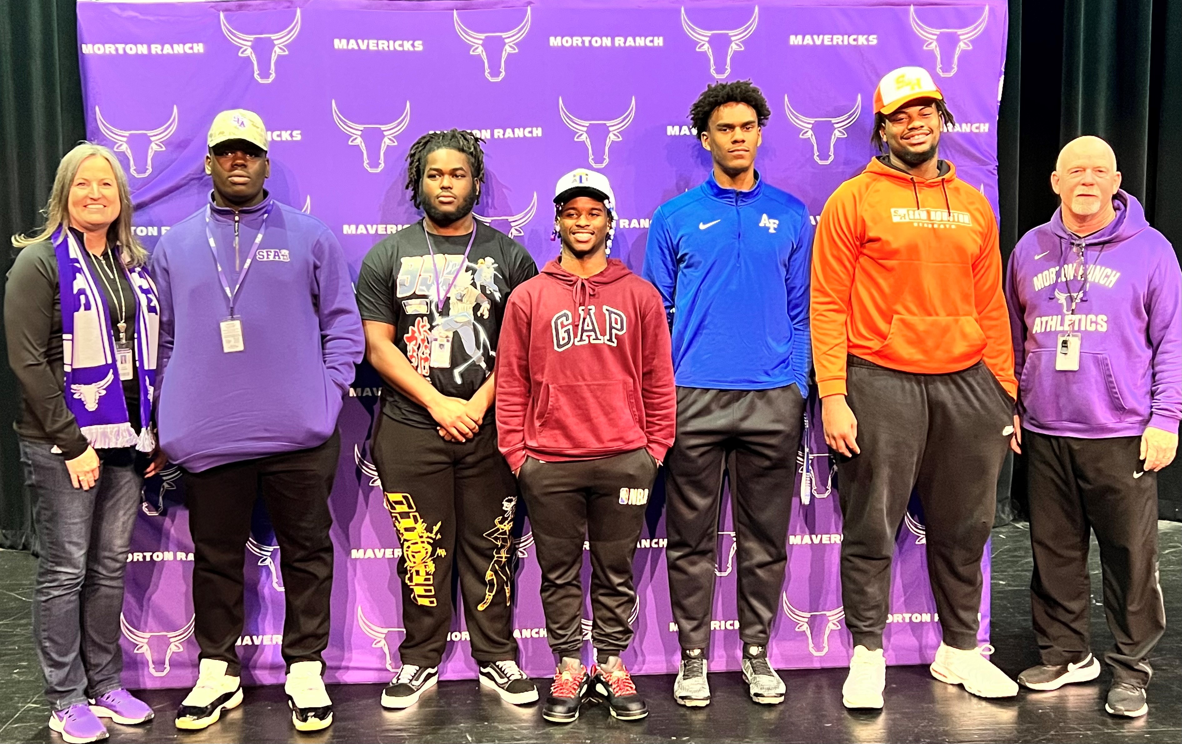 Katy ISD Athletes Sign with Colleges and Universities During National Signing Day