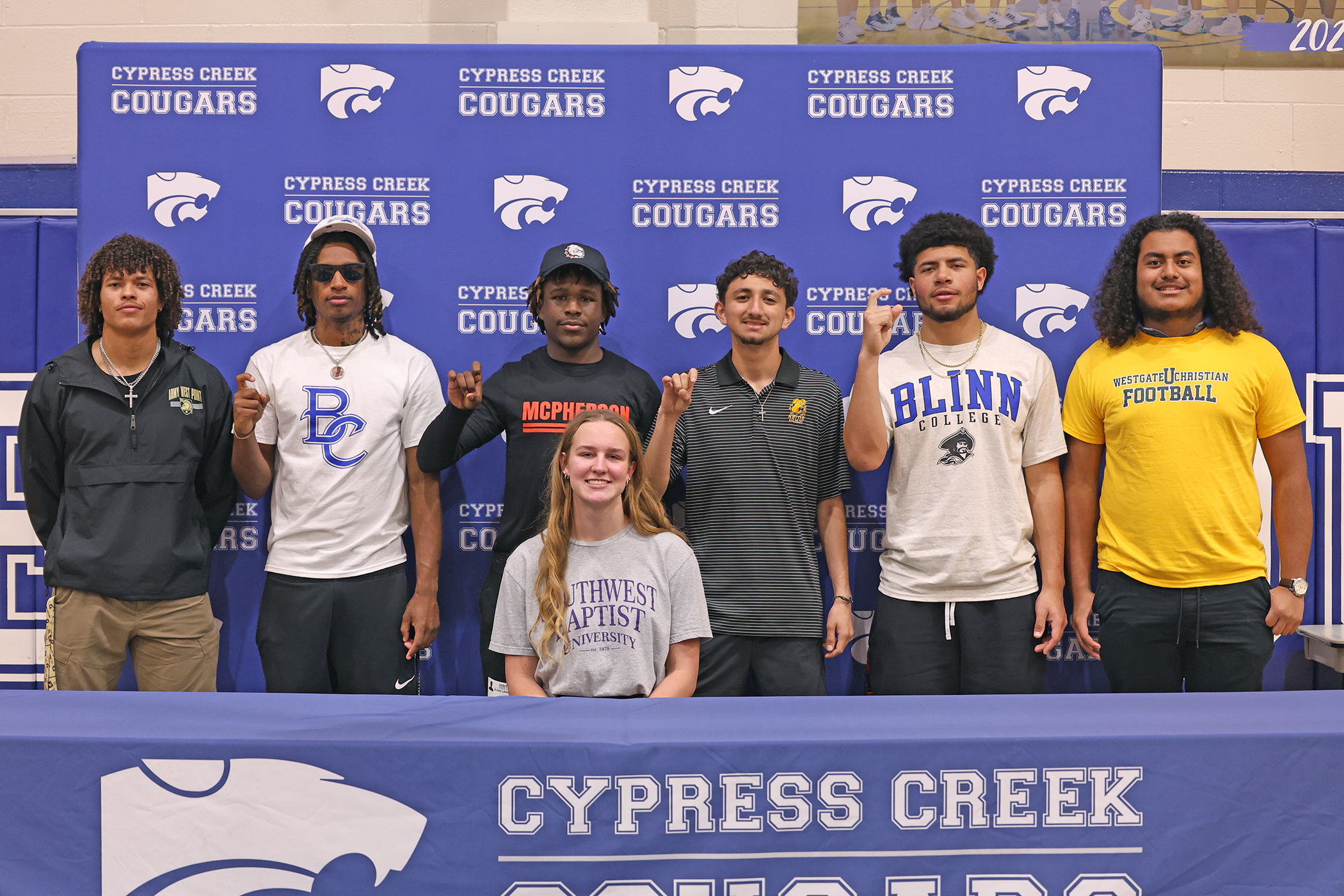 Cypress Creek High School Athletes Commit to College Programs on Spring Signing Day 2025