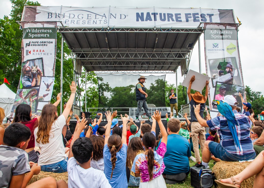 Bridgeland’s 17th Annual Nature Fest Returns April 26 with Wildlife Shows, Family Fun, and Special Guest Corbin Maxey