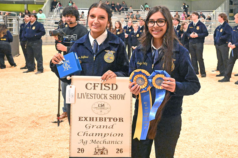 Cy-Fair ISD Livestock Show and Sale Raises $750,000 for Student Projects at 32nd Annual Event
