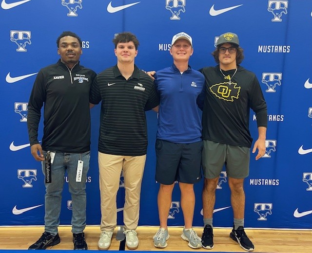 Taylor High School Athletes Sign to Collegiate Programs Following Competitive 2025–2026 Football and Golf Seasons