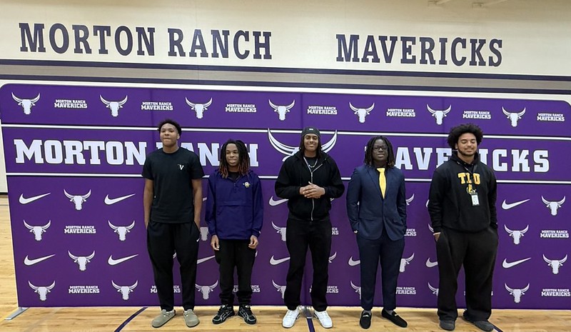 Morton Ranch High School Football Standouts Sign on Katy ISD National Signing Day