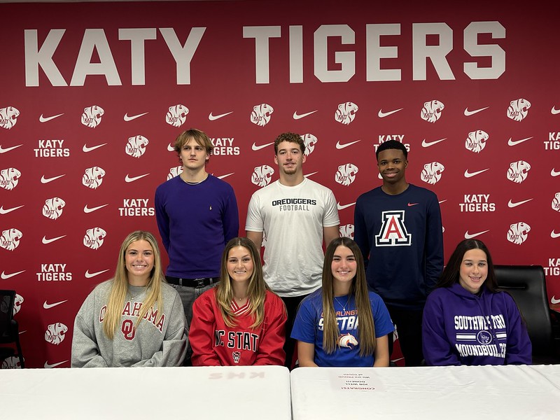 Katy High School Athletes Sign with Top College Programs on National Signing Day