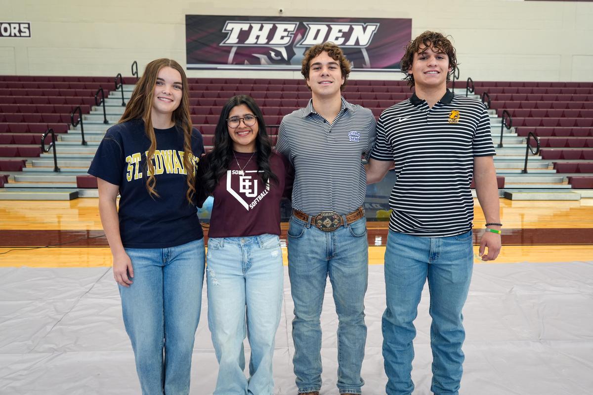 Thirty-Five Comal ISD Student Athletes Sign on to College Dreams, with Davenport High School Shining on Signing Day
