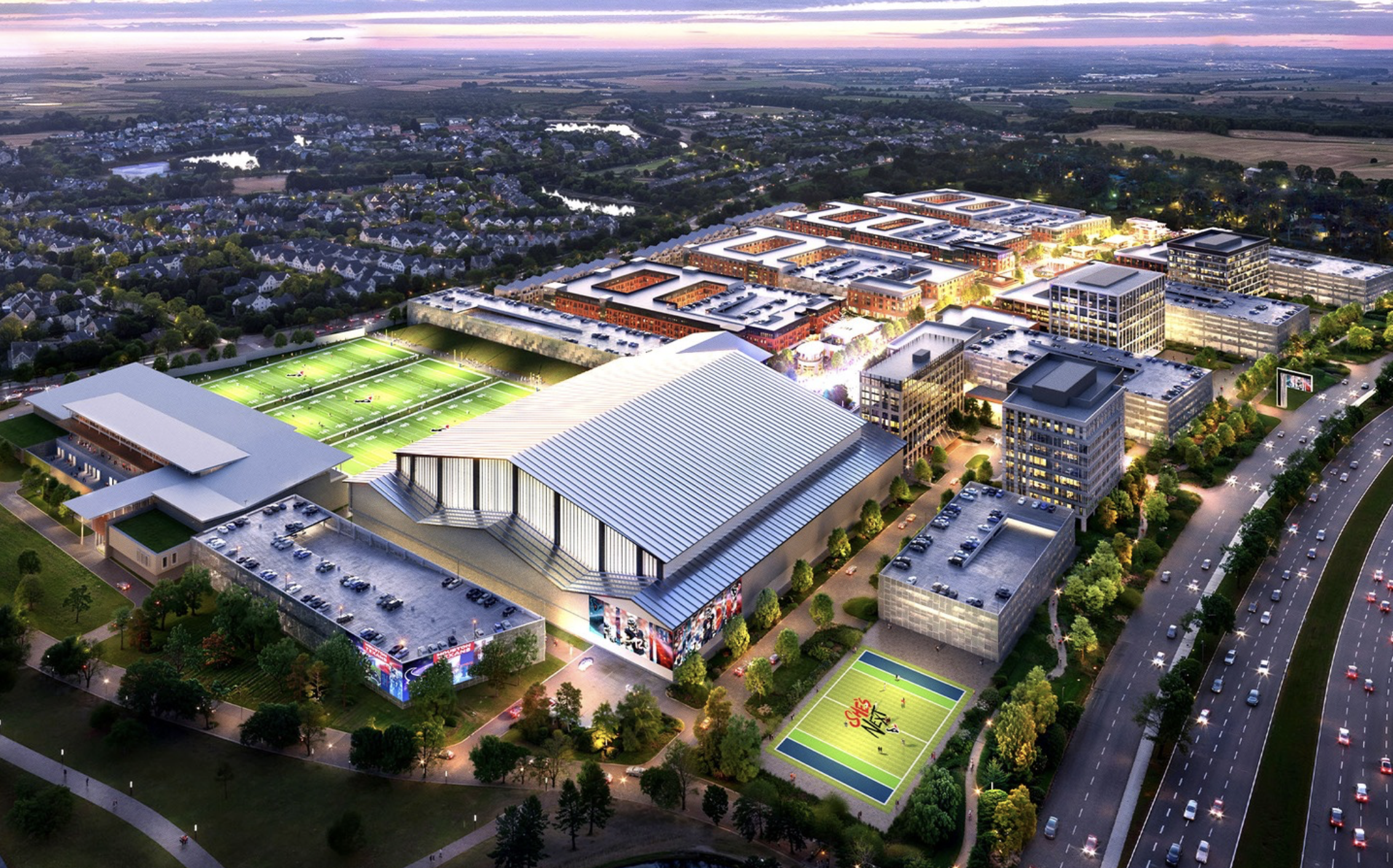Toro District Renderings Released: First Look at $34 Billion Houston Texans-anchored Development in Bridgeland Near Cypress and Katy