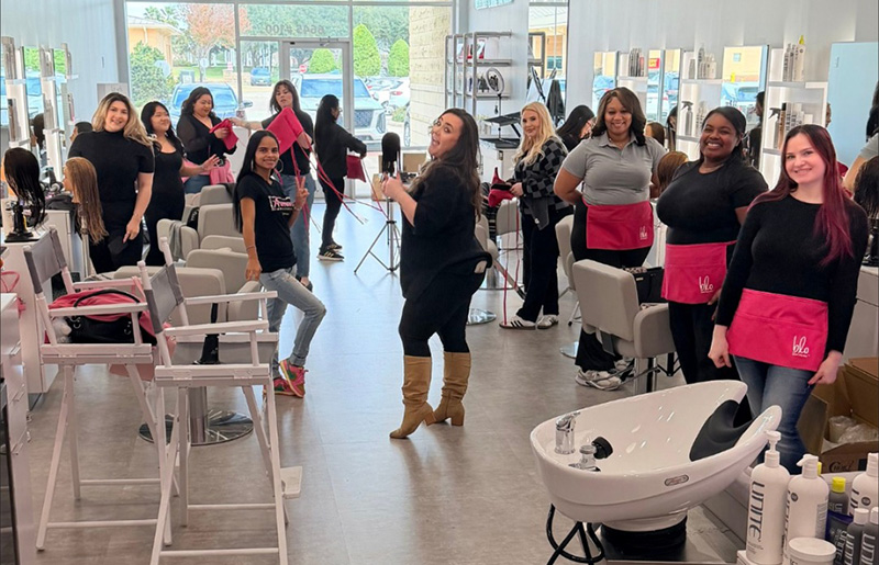Blo Blow Dry Bar Opens in Katy This Week, Bringing 'Pink Carpet' Beauty to Grand Lakes Marketplace