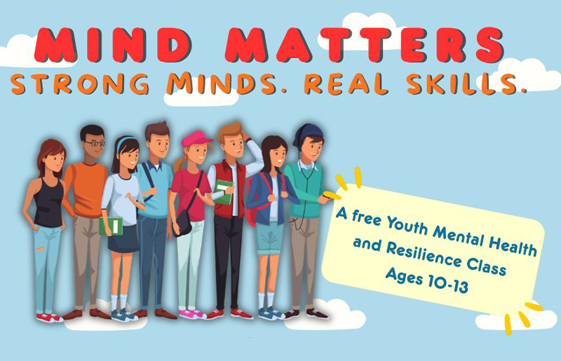 Mind Matters: Converse Hosts Free Youth Mental Health & Resilience Class for Ages 10–13