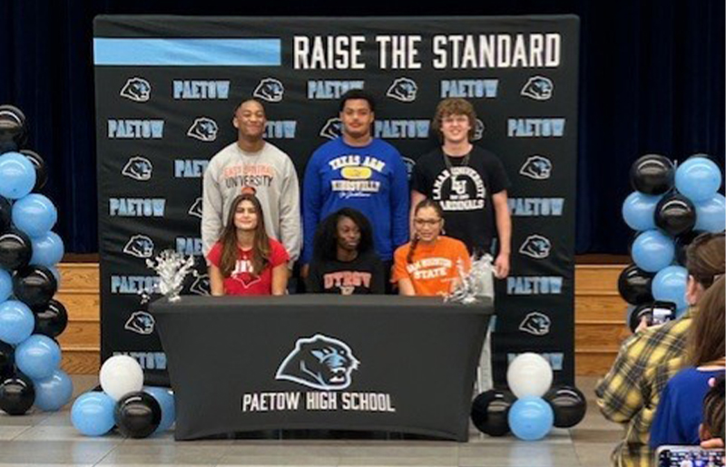 Paetow High School Athletes Sign After Playoff Football Run and Championship Season Momentum