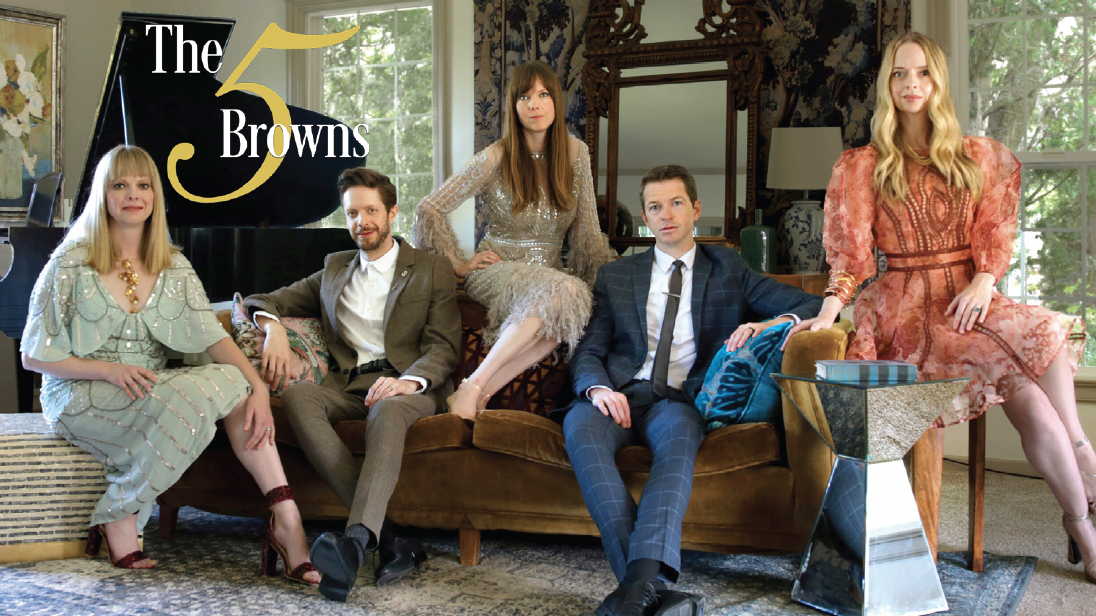 The 5 Browns Bring World-Class Piano Virtuosity to Cypress Creek FACE’s 2025-2026 Star-Lit! Series