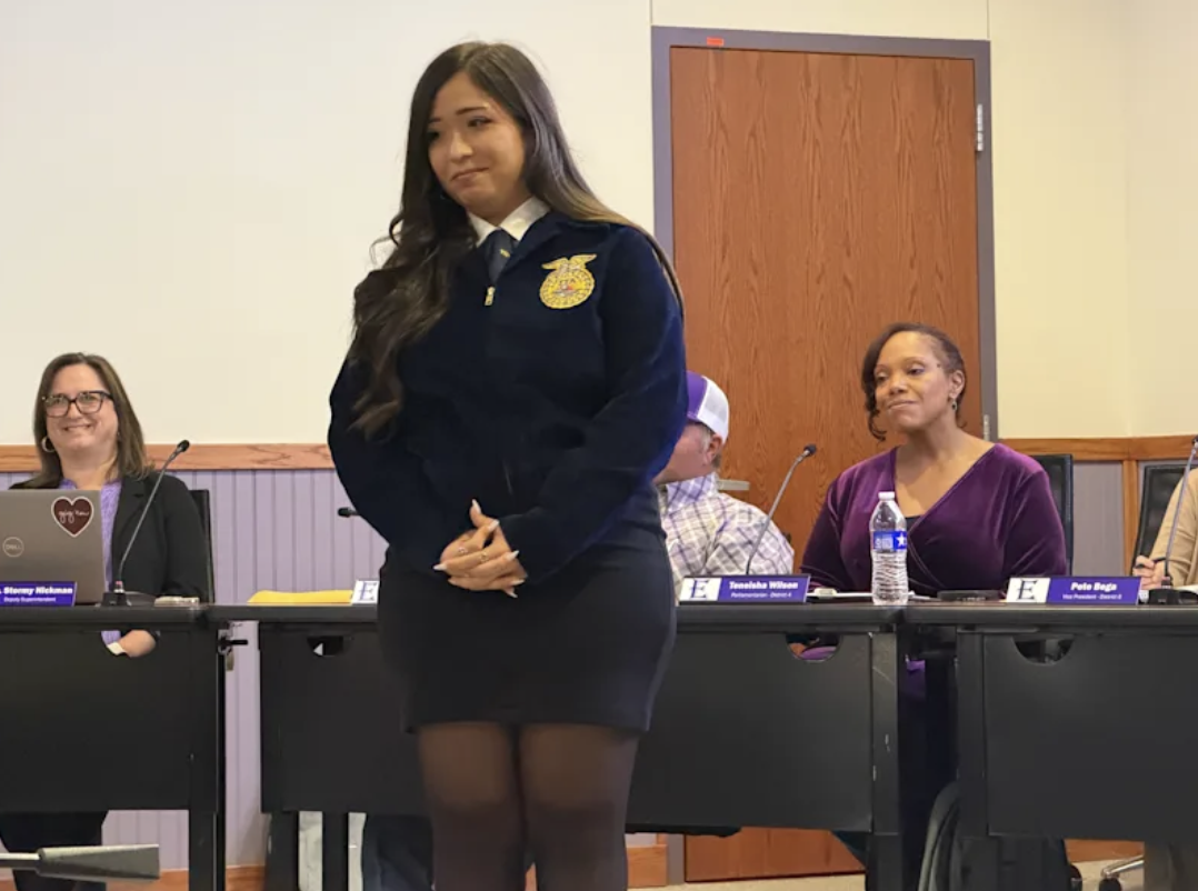 Elgin High School Student Camilla Sandoval Places Sixth in Texas FFA Spanish Creed Contest