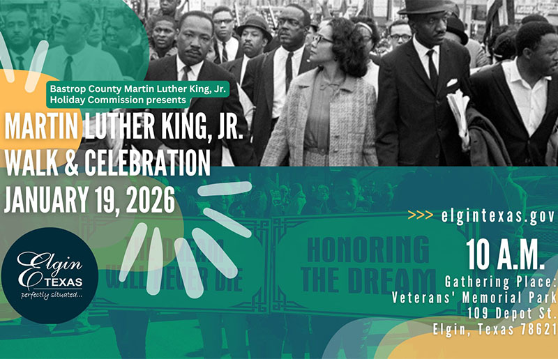 Elgin to Host 31st Annual MLK Walk for Peace, Justice & Equality on January 19
